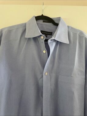 Jhane Barnes Light Blue Men's Dress Shirt